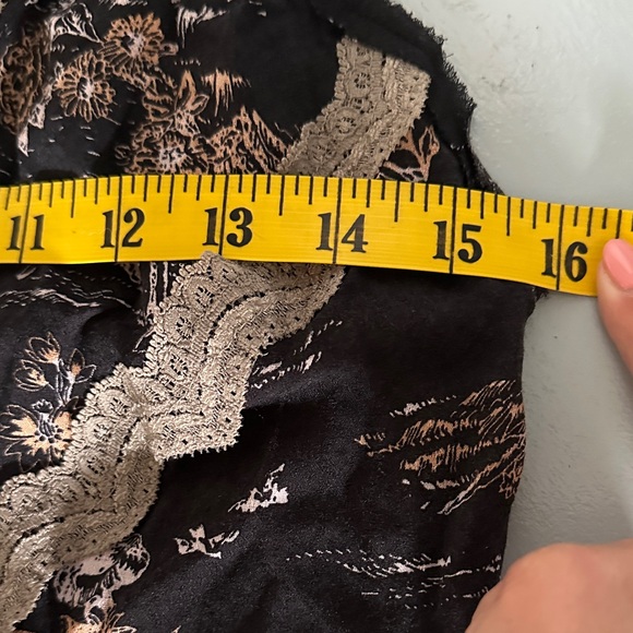 Intimately FP Slip My Mind Printed Trapeze Dress Boho Festival Small Whimsygoth - Picture 7 of 9